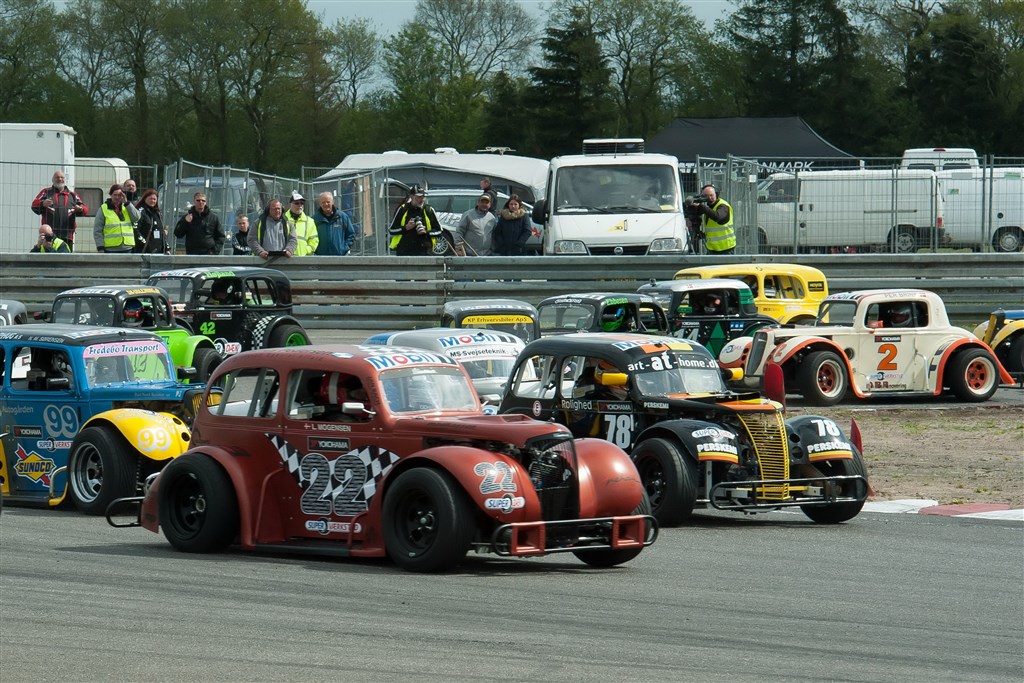 Næste afdeling af OK Mobil 1 Legend Car Cuppen skal køres på Ring Djursland den 16.-17. august.
(Foto: Morten Alstrup)